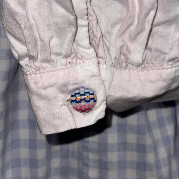 Pitusa 100% Cotton Smocked Patterned Baby Doll Dress SZ Small - Picture 5 of 8